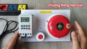Bộ Chuông Báo Hẹn Giờ TIẾN THÀNH cho nhà xưởng trường học..chính xác từng giây LẮP SẴN