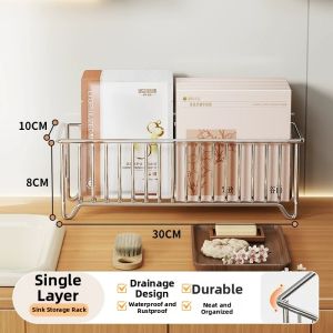 evesigar | Bathroom Organizing Rack 304 Stainless Steel
