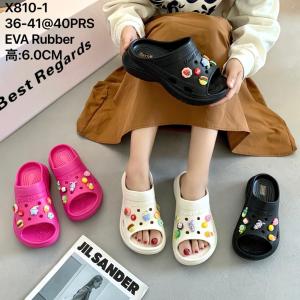 jelly sendal karet fashion Korea sandal Fuji merk balance  free jibbitz