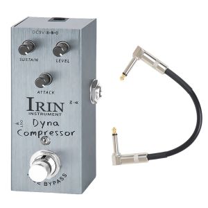 IRIN | IRIN AN-06 Dyna Compressor Đàn Guitar Điện Tác Dụng Bàn Đạp True Bypass Tiếng Ồn Thấp Thân Nhôm Có Cáp Phụ Kiện Guitar