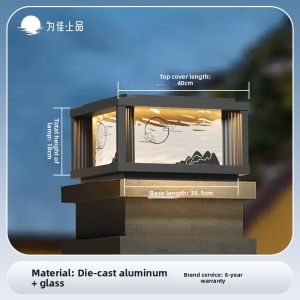 VINCAN | Solar Waterproof Column Top Light