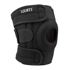 AOLIKES | AOLIKES 1PCS Knee Brace with Side Stabilizers Breathable Adjustable Knee Support Suitable for Sport Training and Knee Pain
