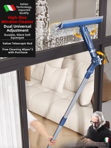 YIHAO | Professional High-Rise Window Cleaning Squeegee Extendable Pole