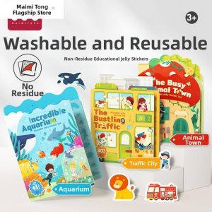 MOLIDA | Repetitive Sticker Quiet Book For Young Children