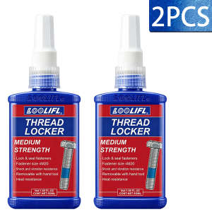 243 Blue Medium Strength Threadlocker Screw Glue Thread Locking Agent Anaerobic Adhesive Corrosion-Resistant Anti-Loosening Glue