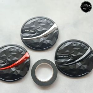 Tutup Tangki Bensin Tank Cover Mobil Veloz 2022 - 2024 Hitam All Variant