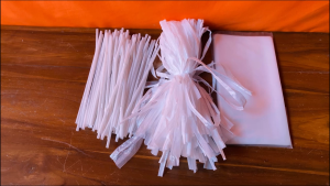 PLASTIK ES ½ KG 12 CM X 24 CM ISI 50 PORSI | PLASTIK PE | KEMASAN ES CEKEK PAKET HEMAT