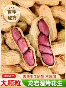 Rocky Mountain Wet Roasted Peanuts Special Product Purple Coat Boiled Shell Red Coat Peanuts Fried Goods Snacks under Wine Dishes