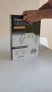 3 Way Mirror for Self Hair Cutting 360 Trifold Barber Mirrors 3 Sided Makeup Mirror to See Back of Head