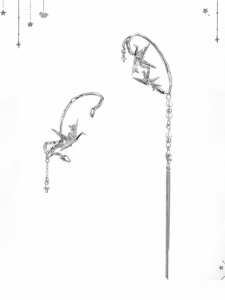 Khuyên Tai Dạng Cuff Thiết Kế Crane