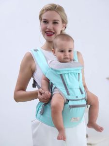 Insular | Breathable Ergonomic Baby Carrier Backpack Portable Infant Baby Carrier Kangaroo Hipseat Heaps Baby Sling Carrier Wrap for 0-36M