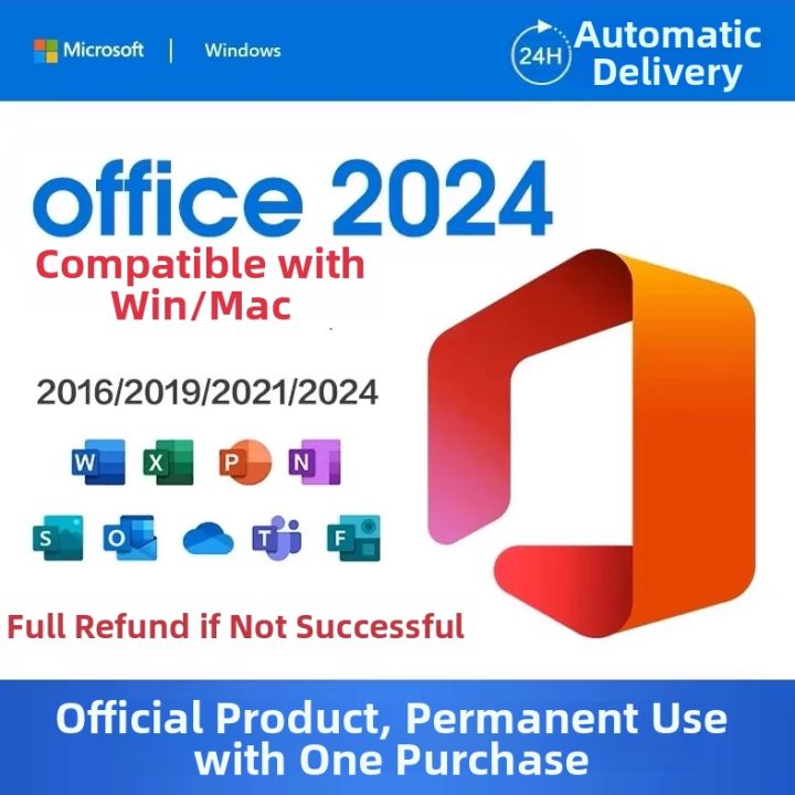Microsoft Office 2024 Professional Plus Activation Key Permanent Use ...