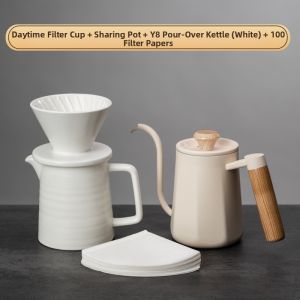 Timemore | Hand Drip Coffee Set with Ceramic Combination Pot and Filter Cup