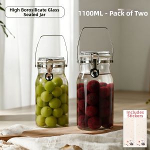 Sealed Glass Bottle For Infusing Wine And Pickling
