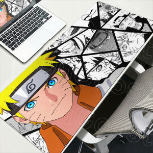 Bandai | Japan Anime Naruto Uzumaki Mouse Mat New Office Long Desk HD Printing Gamer Keyboard Pad Boy Gift PC Gaming Non-slip Accessories