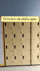 Tủ locker sắt nhiều ngăn Tủ sắt 10 ngăn có ổ khóa riêng đựng đồ cá nhân Giao hàng toàn quốc giá rẻ HCM