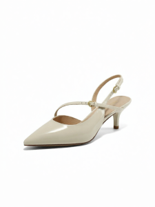 Belle | Silver High Heel Summer Sandals
