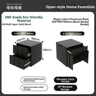 Weimei | Small Spaces Multi-functional Mobile Island Kitchen Cabinet