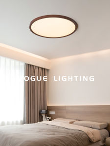 WOGU | Retro Minimalist Full Spectrum Wooden Style Ceiling Light
