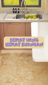 Cipta Jaya - Custom Meja Lipat Dinding Furniture Aesthetic Lipat Tempel Dinding Kayu Belajar Lesehan Gantung Laptop LEBAR 60 CM Besarl Besi Tinggi Makan Setrika Polos Portable Minimalis Outdoor Korean Style Anak Kerja Kasir Jualan  Sudah Termasuk Bricket