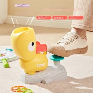 COD Flying Saucer Foot Launch Toys Educational Parent-Child Interaction Children Indoor Outdoor