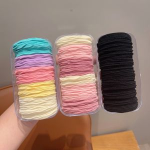 Durable Elastic Pink Simple Headband for Girls Summer