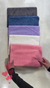 New Coral Fleece Bath Towel Super Absorbent Soft Fluffy Lint Free For Bathroom Gym Travel Home UseAcc