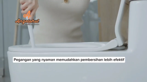 Angelohut S18002 Sikat Kloset Modern Dengan Lubang Pembuangan