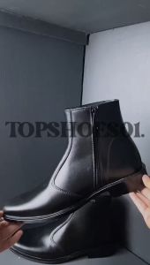 Sepatu Pantofel Tinggi - Kickers Aldrich Sepatu Kantor Resmi Pria