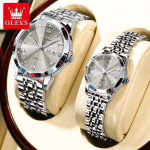 OLEVS | Waterproof Couples Watch