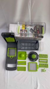 JIA HOSE Bộ Nạo Rau Củ Quả Đa Chức Năng Bộ Nạo Các Sợi Nhỏ Gọn Dạng Hộp Cắt Lát Mài Rau Củ Thông Minh Trong Nhà Bếp