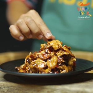 Yummy1988😋พร้อมส่ง💯 หมึกกะตอยฉาบสามรส หมึกกระตอยฉาบสามรส อาหารทะเลแปรรูป หมึกกะตอยฉาบ