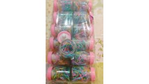 KARET JEPANG DOT MINI / KARET KUNCIRAN RAMBUT / IKAT RAMBUT ANAK
