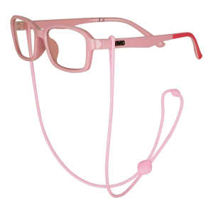 สายแว่นเด็กยางซิลิโคนกันลื่นปรับได้ป้องกันการหลุดร่วงสำหรับนักเรียนแว่นตาแบบสวมใส่ที่ไม่ต้องใช้สายแว่นแบบห้อย