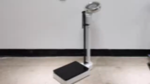 Dial Type Weighing Scale with Telescopic Height Measuring Manual Detector