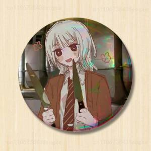 S-Saihate Game Station Badges laser badges cartoon brooches suitable for clothing backpack accessories lapels