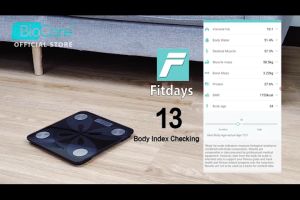 Biocare Smart Body Fat Weight Scale 智能体脂秤 (1 Year Warranty)