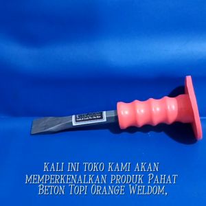 Pahat Beton Topi Orange WELDOM: Alat Kerja Konstruksi yang Handal