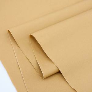 Combed Cotton Twill Elastic Khaki Fabric Cloth