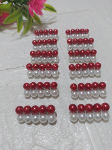 [Lia bae.craft] Bros mutiara merah putih/peniti hijab 25cm/bros agustusan