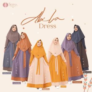 ABILA GAMIS DRESS BY SEENAMODESTY / DRESS MUSLIM CANTIK SYARI
