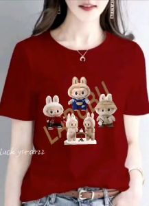 TERBARU KAOS OBLONG LABUBU4 /POLOS PRIA DAN WANITA HALUS