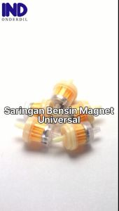 IND Onderdil Filter Bensin Universal Magnit Magnet Bengsin Saringan Polos Besar