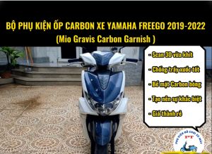 Ốp Carbon Xe Yamaha Freego