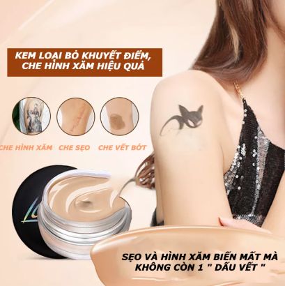 HCM]Kem nền che hình xâm che khuyết điểm Dermacoll | Lazada.vn