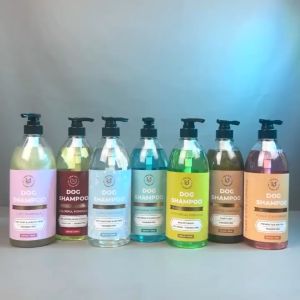 Volk Shampoo mandi anak anjing 1 liter anti jamur anti kutu whitening 2in1