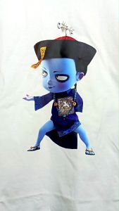 Kaos Pria 3 Dimensi Motif Animasi Kungfu Vampire Tshirt Oblong Katun 24s H0112 By Hans & co