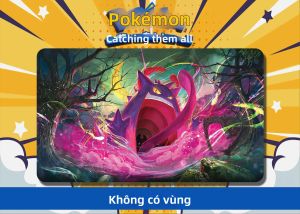 Bandai | Tấm Lót Chơi Bài TCG Gigantamax Gengar Forest Bằng Cao Su Chống Thấm Nước Chống Trơn Trượt Dùng Cho Chơi Game Và Bài.
