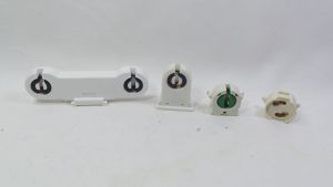 chân đặt bóng đèn ống T8 T10 Chân Đèn Đơn Và Đôi Chân Đặt Đèn Tiết Kiệm Năng Lượng - Lazada