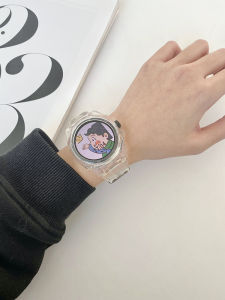 Full Coverage One-Piece Pure Color Transparent Silicone Replacement Band for Huawei Watch GT Cyber Mens Womens Sports Smart Watch Band